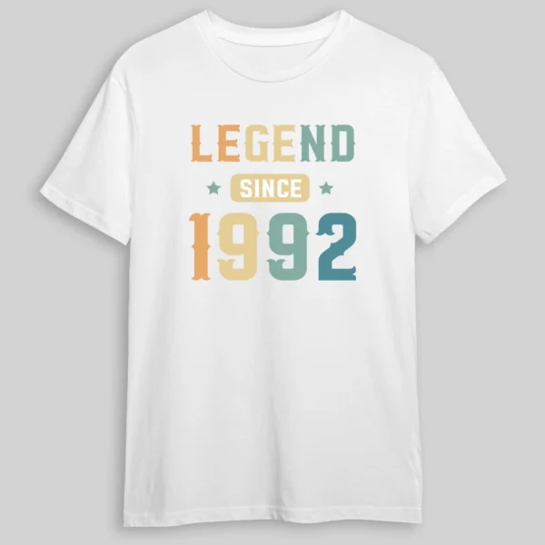 Legend Since 1 White Tshirt