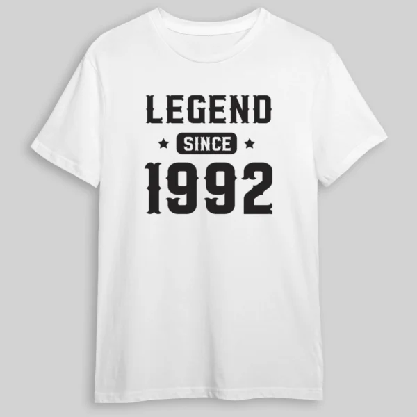 Legend Since 1 White Tshirt2