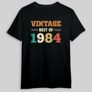 Vintage Best Of Black Tshirt1