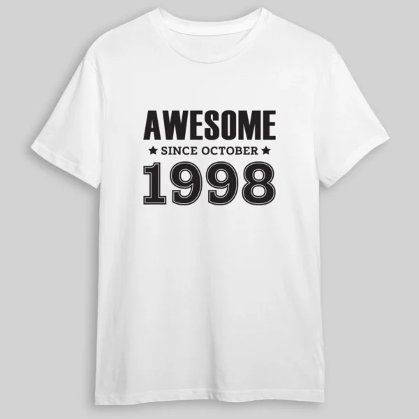 Awesome Since Tshirt 5